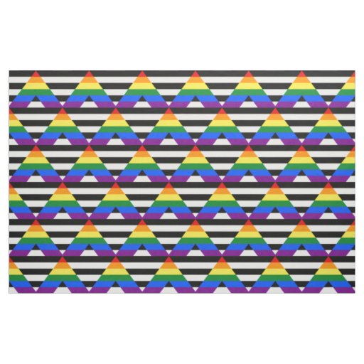 SlipperyJoe's Straight Ally Flag gay gifts LGBTQIA Fabric