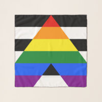 SlipperyJoe's Straight Ally Flag gay gifts LGBTQIA
