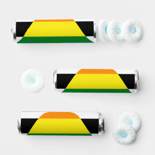 SlipperyJoe's straight ally flag smooth rainbow gr Breath Savers® Mints