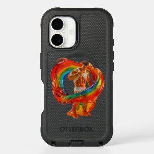 SlipperyJoe's striking modern Pride-themed masculi iPhone 16 Case