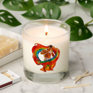 SlipperyJoe's striking modern Pride-themed masculi Scented Candle