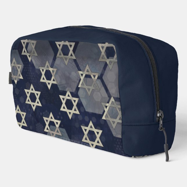 SlipperyJoe's strong Hanukkah vibe Star of David m Dopp Kit (Right Corner)