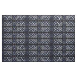 SlipperyJoe's strong Hanukkah vibe Star of David m Fabric