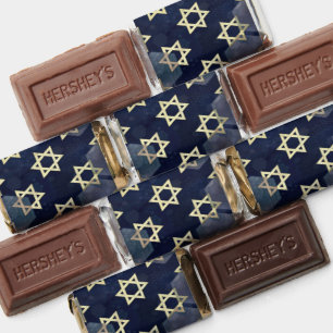 SlipperyJoe's strong Hanukkah vibe Star of David m Hershey's Miniatures