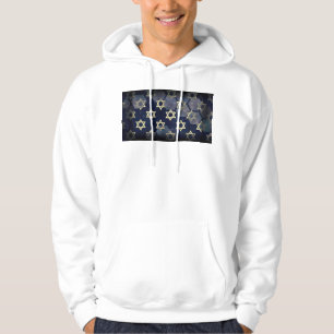 SlipperyJoe's strong Hanukkah vibe Star of David m Hoodie