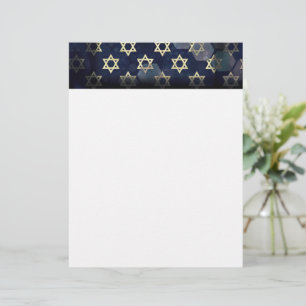 SlipperyJoe's strong Hanukkah vibe Star of David m Letterhead