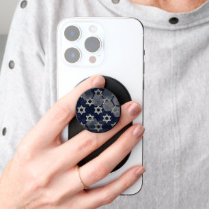 SlipperyJoe's strong Hanukkah vibe Star of David m PopSocket