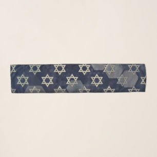 SlipperyJoe's strong Hanukkah vibe Star of David m Scarf