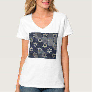 SlipperyJoe's strong Hanukkah vibe Star of David m T-Shirt