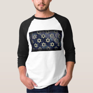SlipperyJoe's strong Hanukkah vibe Star of David m T-Shirt