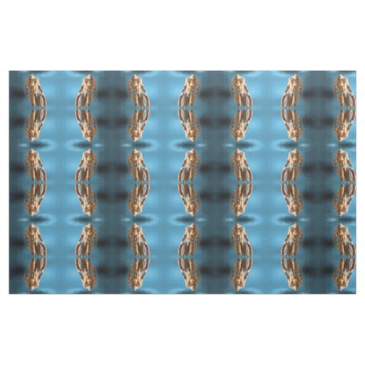 SlipperyJoe's strong sexy muscular man leopard pri Fabric