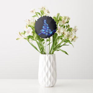 SlipperyJoe's stylized glowing Christmas tree brig Balloon