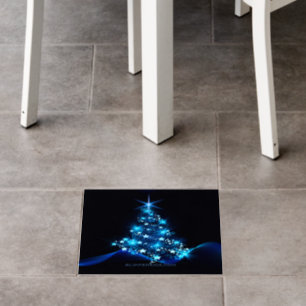 SlipperyJoe's stylized glowing Christmas tree brig Floor Decals