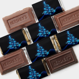 SlipperyJoe's stylized glowing Christmas tree brig Hershey's Miniatures