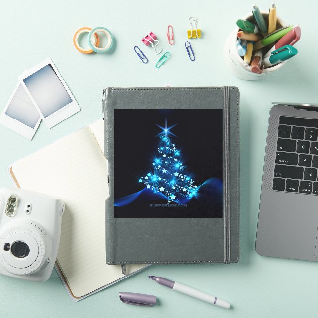 SlipperyJoe's stylized glowing Christmas tree brig Sticker (iPad Cover)