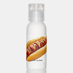 SlipperyJoe's summer BBQ vibe hot dog nestled soft Hand Lotion
