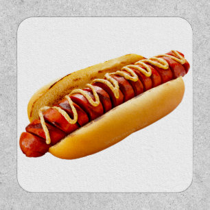 SlipperyJoe's summer BBQ vibe hot dog nestled soft Patch