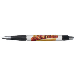 SlipperyJoe's summer BBQ vibe hot dog nestled soft Pen