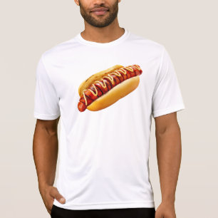 SlipperyJoe's summer BBQ vibe hot dog nestled soft T-Shirt