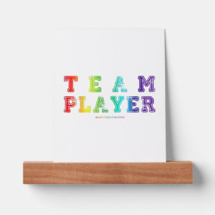 SlipperyJoe's team player filled with smooth rainb Picture Ledge