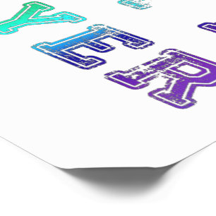 SlipperyJoe's team player filled with smooth rainb Temporary Tattoos