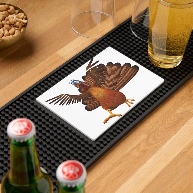 SlipperyJoe's Thanksgiving gobble responsibly live Bar Mat (Insitu (Bar 2))