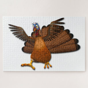 SlipperyJoe's Thanksgiving gobble responsibly live Jigsaw Puzzle