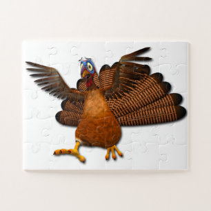 SlipperyJoe's Thanksgiving gobble responsibly live Jigsaw Puzzle