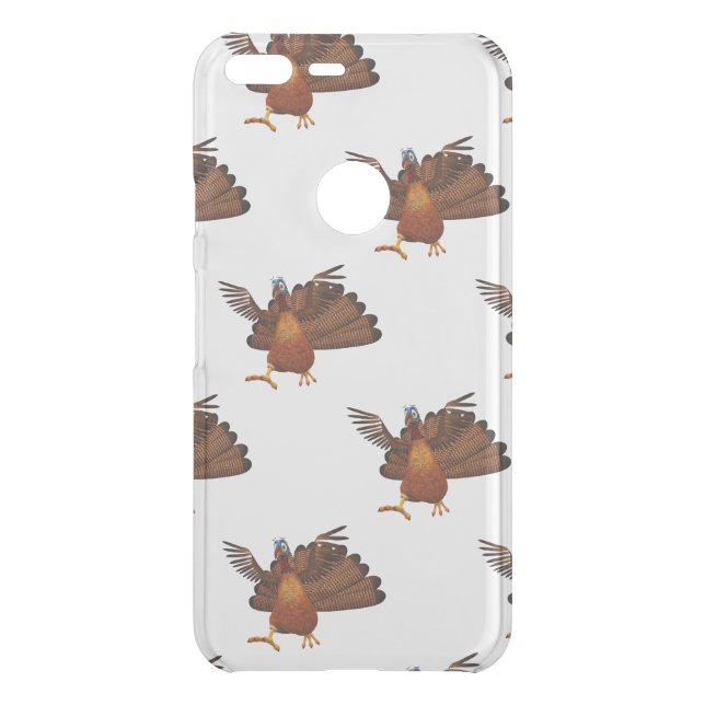 SlipperyJoe's Thanksgiving gobble responsibly live Uncommon Google Pixel XL Case (Back)