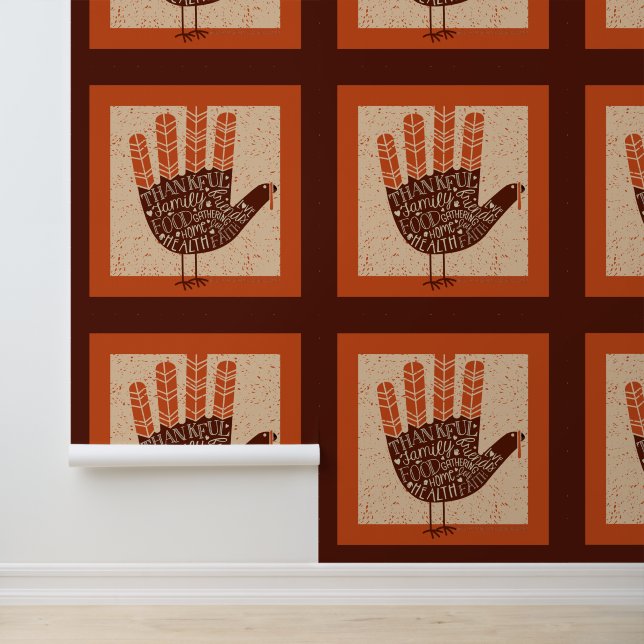 SlipperyJoe's Thanksgiving playful turkey illustra Wallpaper (Application)