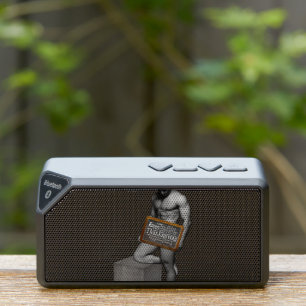 SlipperyJoe's Thanksgiving tradition muscular male Bluetooth Speaker