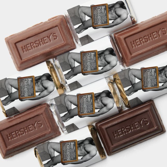 SlipperyJoe's Thanksgiving tradition muscular male Hershey's Miniatures (Assorted)