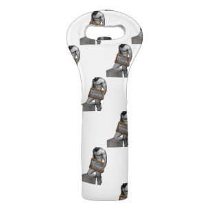 SlipperyJoe's Thanksgiving tradition muscular male Wine Bag