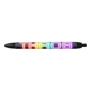 SlipperyJoe's throb rainbow-like gradient thick ca Pen