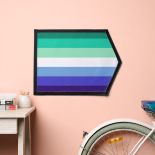 SlipperyJoe's trans-inclusive gay men's flag palet