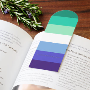 SlipperyJoe's trans-inclusive gay men's flag palet Bookmarks
