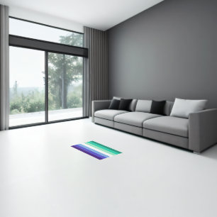 SlipperyJoe's trans-inclusive gay men's flag palet Rug