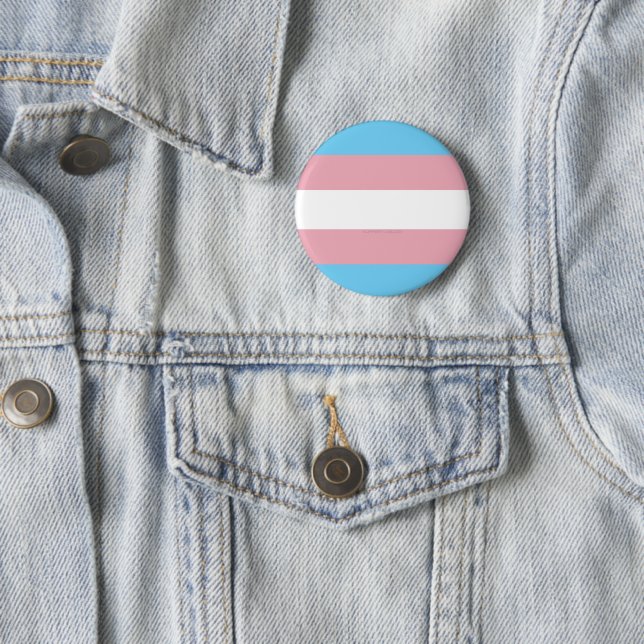 SlipperyJoe's transgender pride flag visibility di Button (In Situ)