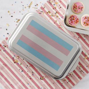 SlipperyJoe's transgender pride flag visibility di Cake Pan
