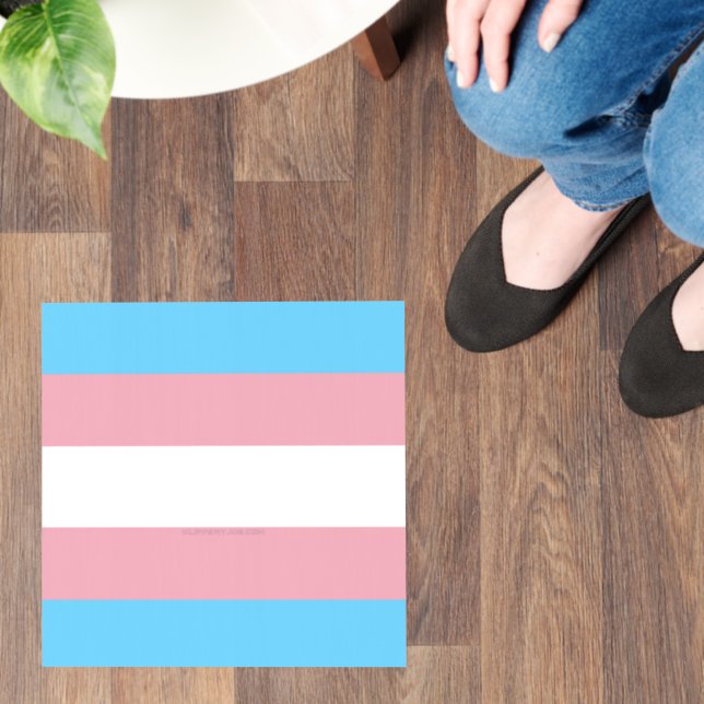 SlipperyJoe's transgender pride flag visibility di Floor Decals (Floor)