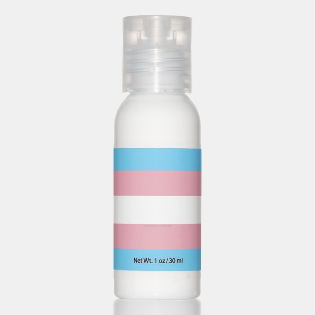SlipperyJoe's transgender pride flag visibility di Hand Lotion (Front)