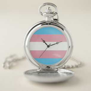 SlipperyJoe's transgender pride flag visibility di Pocket Watch