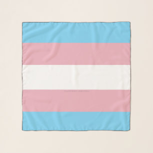 SlipperyJoe's transgender pride flag visibility di Scarf