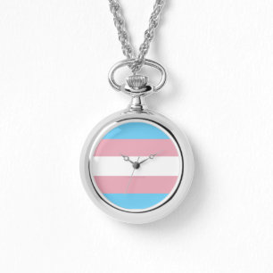 SlipperyJoe's transgender pride flag visibility di Watch