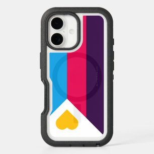 SlipperyJoe's tricolor polyamory pride flag three iPhone 16 Case