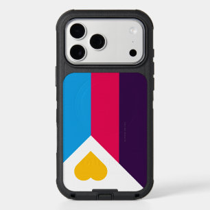 SlipperyJoe's tricolor polyamory pride flag three iPhone 17 Pro Max Case