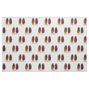 SlipperyJoe's two dates shriveled wrinkled prunes  Fabric