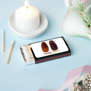 SlipperyJoe's two dates shriveled wrinkled prunes  Matchboxes