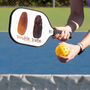 SlipperyJoe's two dates shriveled wrinkled prunes Pickleball Paddle