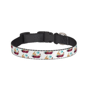 SlipperyJoe's two gay men love cartoon bathtub soa Pet Collar
